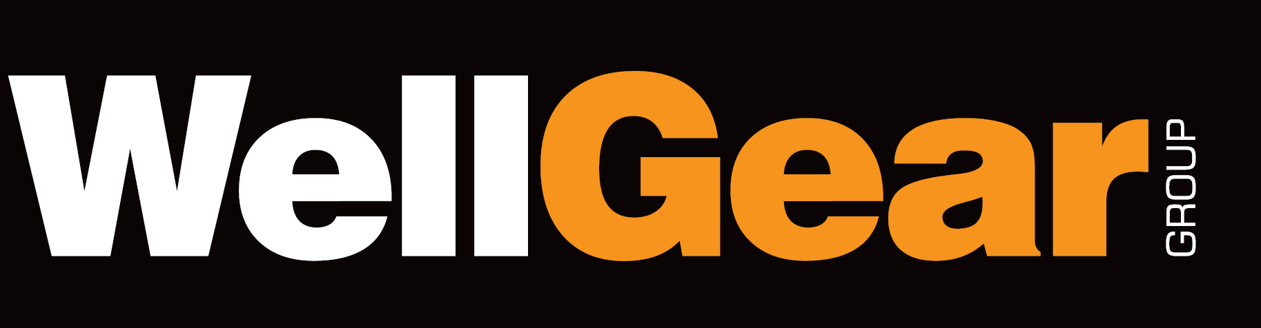 Logo Well Gear white and orange