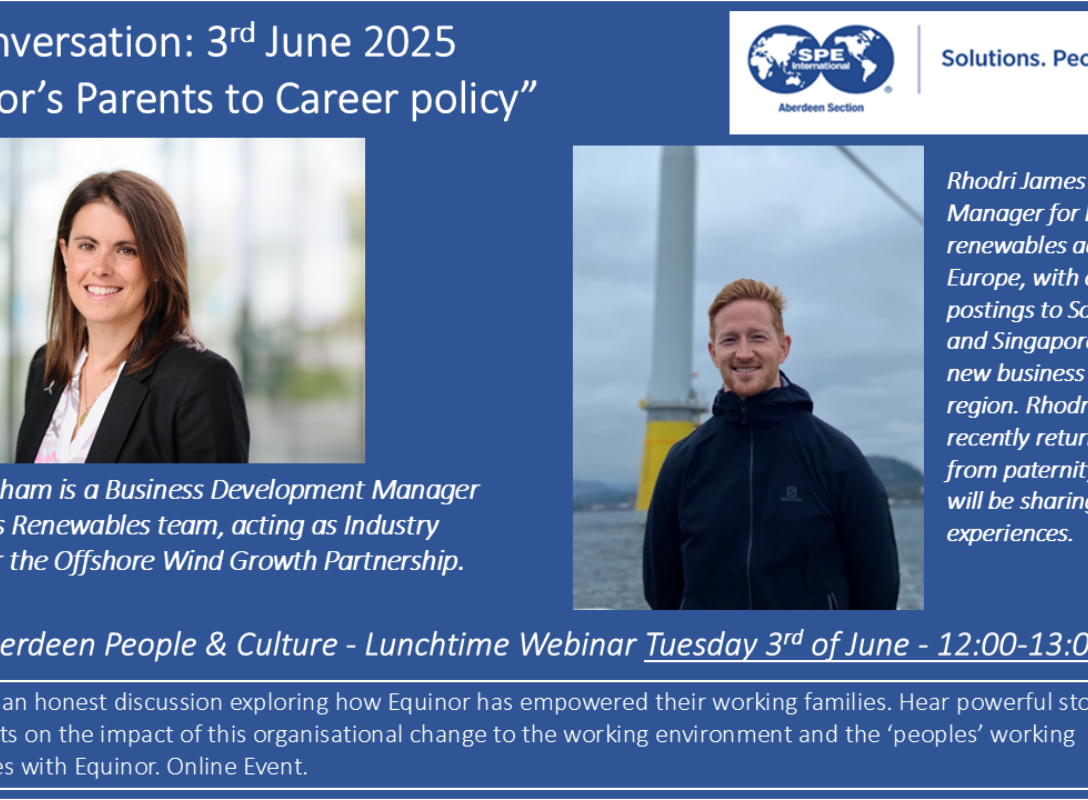 Big Conversation: Equinor’s Parents to Career policy
