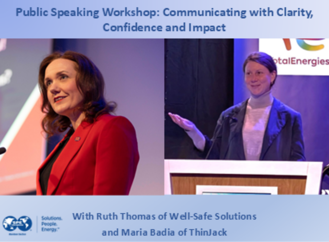 Public Speaking Workshop: Communicating with Clarity, Confidence and Impact