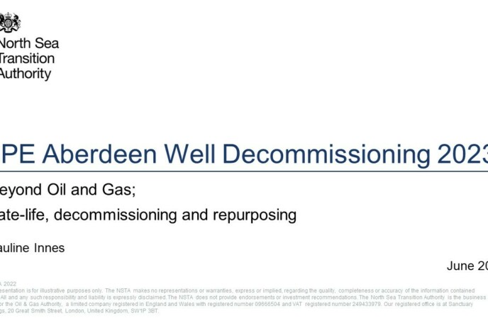 Beyond Oil and Gas; Late-life, decommissioning and repurposing