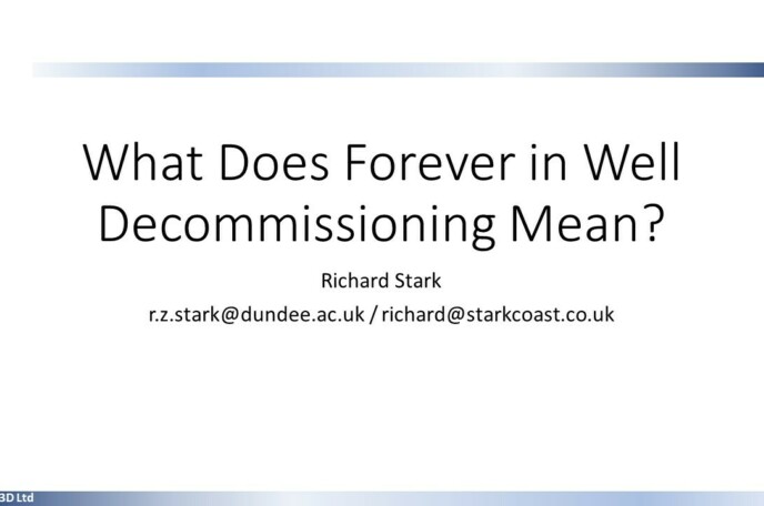 What Does Forever in Well Decommissioning Mean?