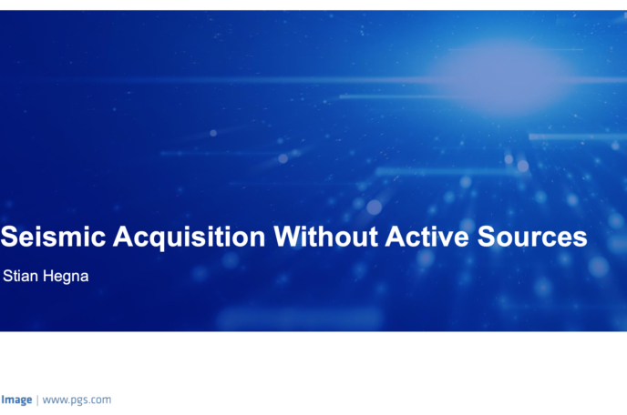 Seismic Acquisition Without Active Sources