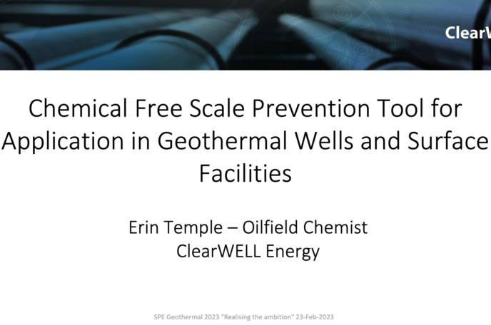 Chemical Free Scale Prevention Tool for Application in Geothermal Wells and Surface Facilities