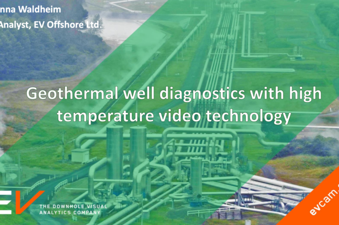 Geothermal well diagnostics with high temperature video technology