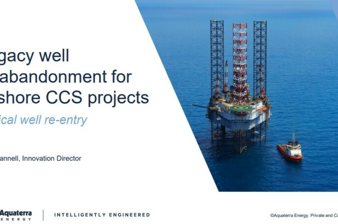 Day 2 - Aquaterra Energy - Legacy well re-abandonment for offshore CCS projects