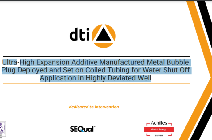 Ultra-High Expansion Additive Manufactured Metal Bubble Plug Deployed and Set on Coiled Tubing for Water Shut Off Application in Highly Deviated Well