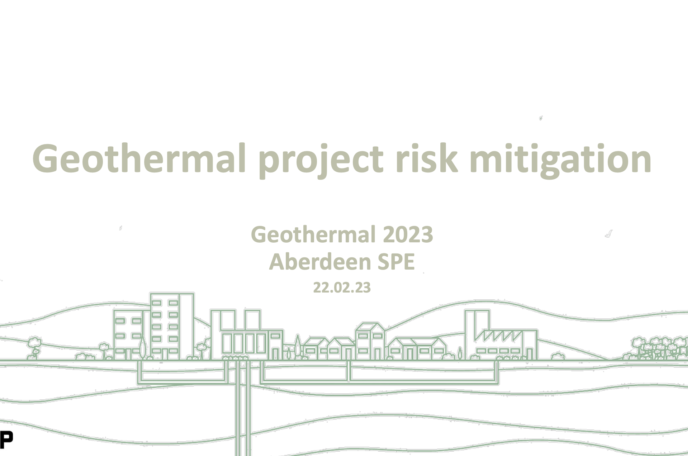 Geothermal Project Risk Mitigation