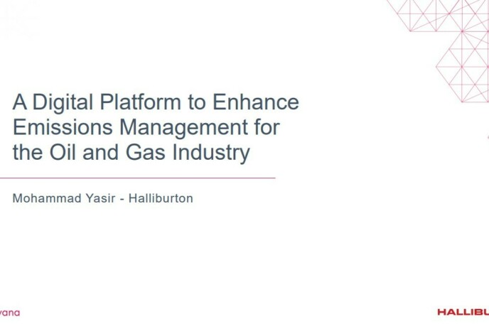 A digital platform to enhance emissions management for the oil and gas industry