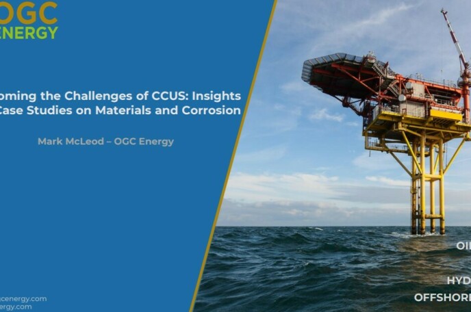 Day 3 - Overcoming the challenges of CCUS: Insights from case studies on materials and corrosion - OGC Energy