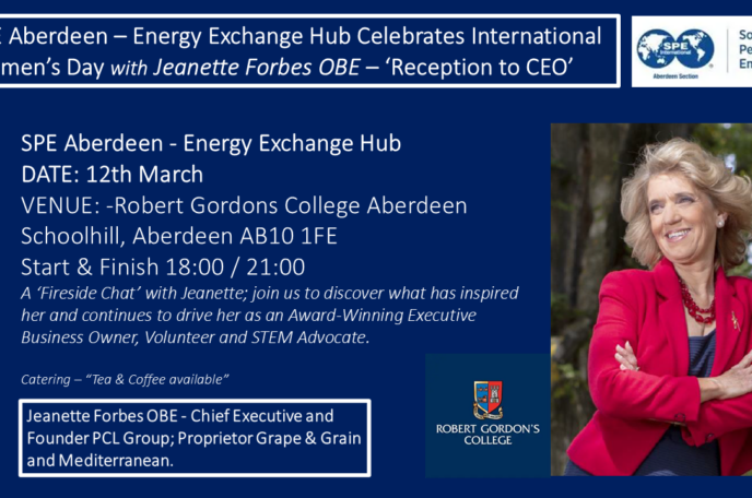 'Reception to CEO' with Jeanette Forbes OBE for International Women's Day 2026