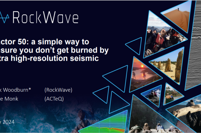 Factor 50: a simple way to ensure you don’t get burned by ultra high-resolution seismic