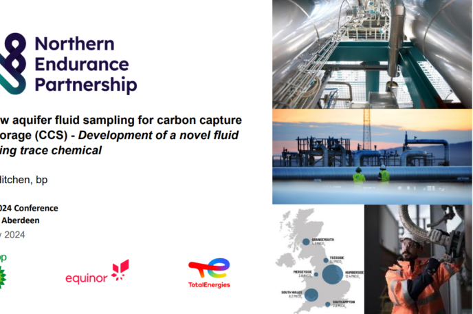 Shallow aquifer fluid sampling for carbon capture  and storage (CCS) - Development of a novel fluid  sampling trace chemical