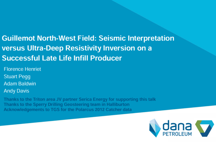 Guillemot North-West Field: Seismic Interpretation  versus Ultra-Deep Resistivity Inversion on a  Successful Late Life Infill Producer