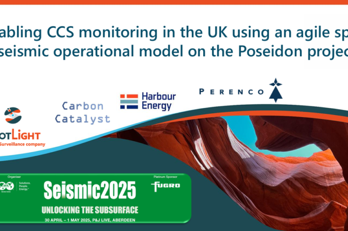Enabling CCS monitoring in the UK using an agile spot  seismic operational model on the Poseidon project
