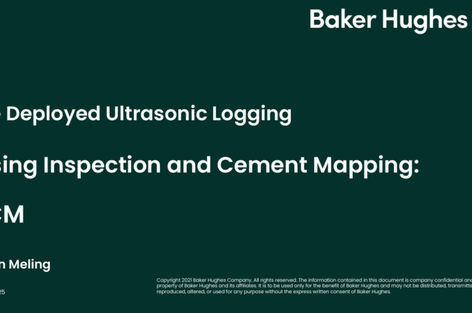 Pipe Deployed Ultrasonic Logging