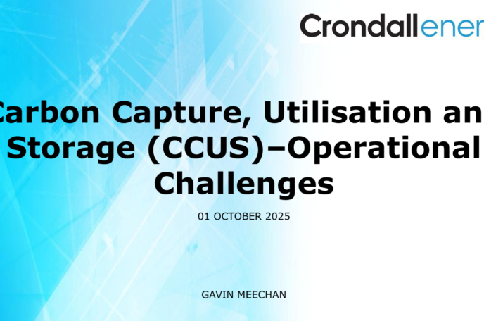 Carbon Capture, Utilisation and  Storage (CCUS)–Operational  Challenges