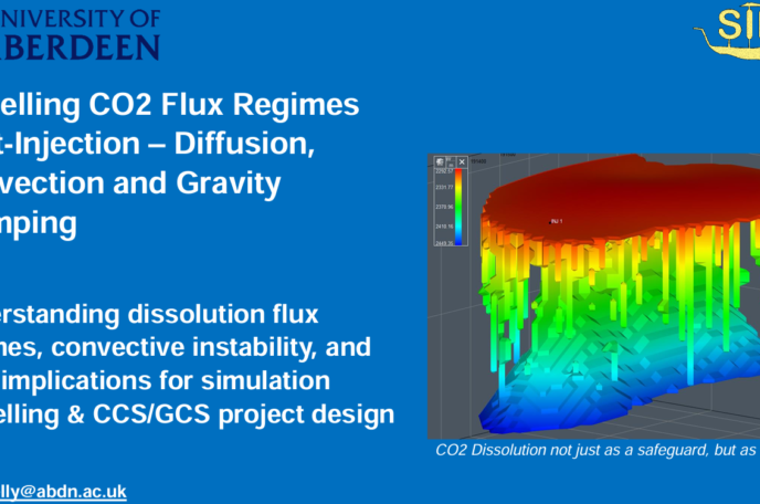 Modelling CO2 Flux Regimes  Post-Injection – Diffusion,  Convection and Gravity  Slumping