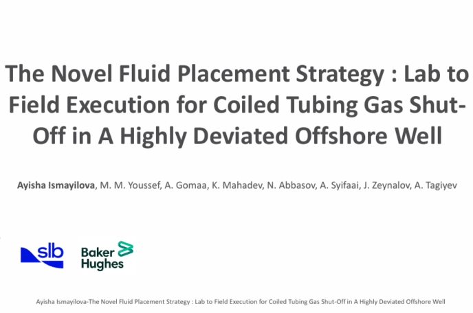 The Novel Fluid Placement Strategy : Lab to  Field Execution for Coiled Tubing Gas Shut Off in A Highly Deviated Offshore Well