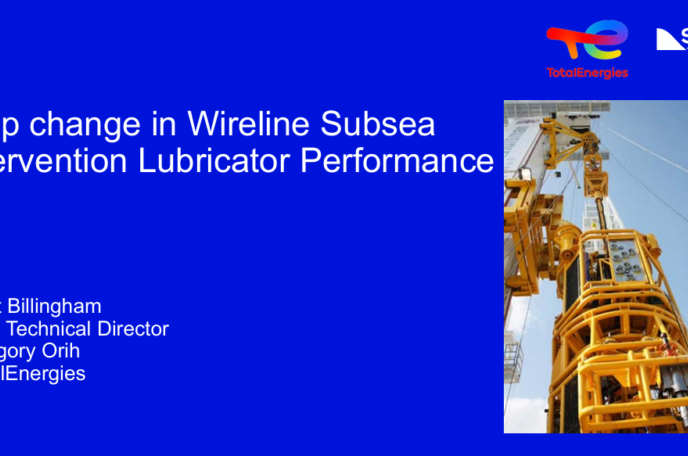 Step change in Wireline Subsea  Intervention Lubricator Performance