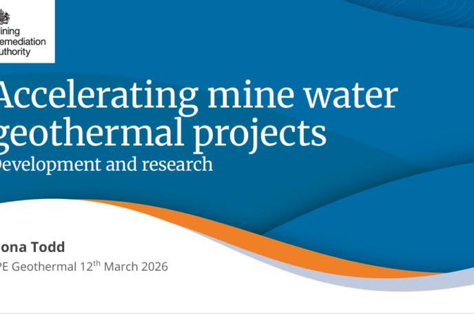Accelerating mine water geothermal projects