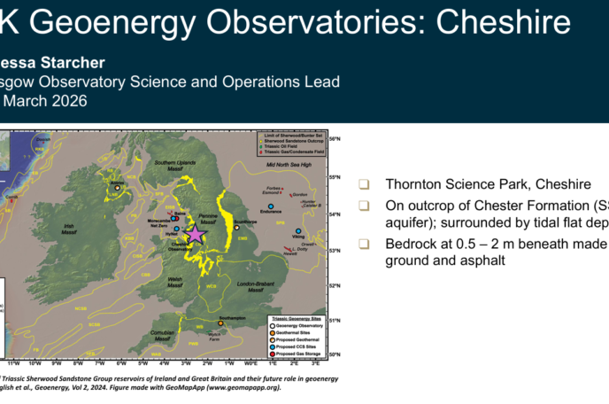 UK Geoenergy Observatories: Cheshire
