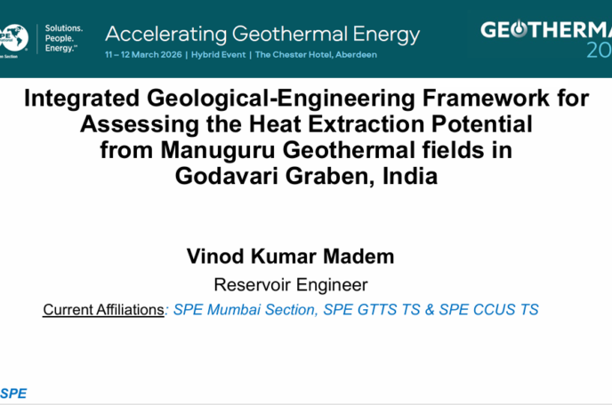 Integrated Geological-Engineering Framework for Assessing the Heat Extraction Potential from Manuguru Geothermal fields in Godavari Graben, India