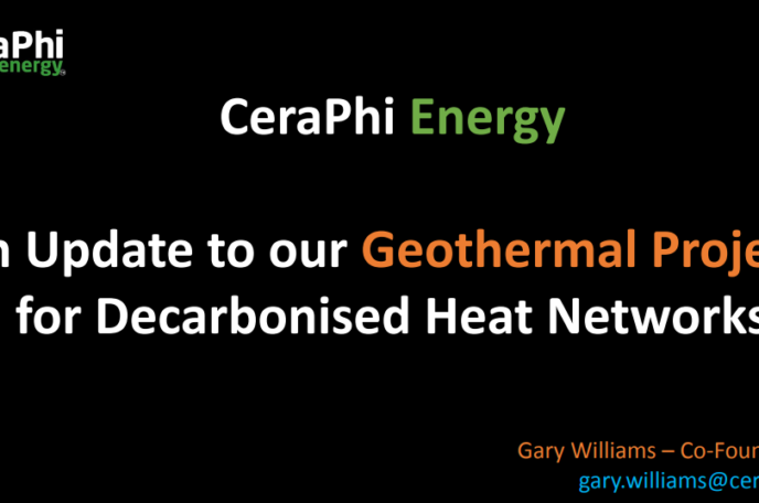 An Update to our Geothermal Projects for Decarbonised Heat Networks