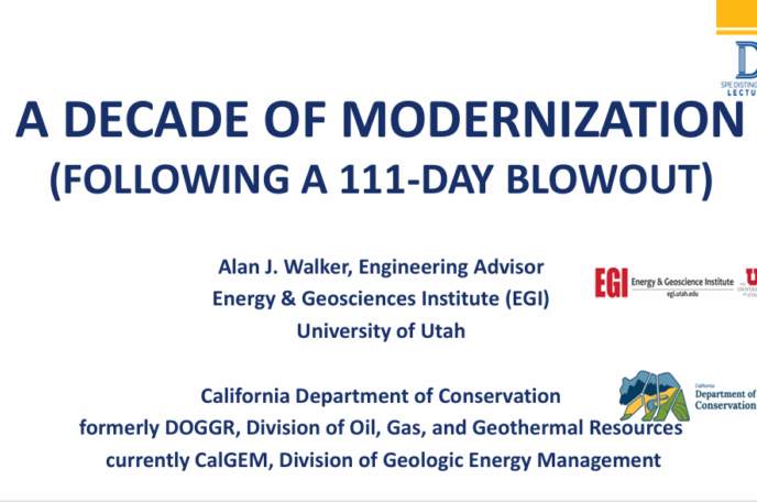 A DECADE OF MODERNIZATION (FOLLOWING A 111-DAY BLOWOUT)