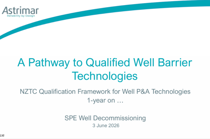 A Pathway to Qualified Well Barrier Technologies