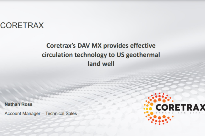 Coretrax’s DAV MX provides effective circulation technology to US geothermal land well