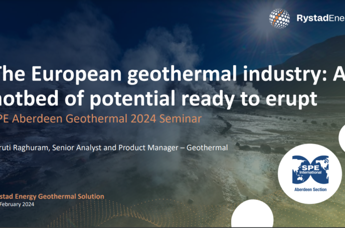 The European geothermal industry: A hotbed of potential ready to erupt