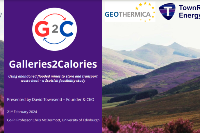 Galleries2Calories Using abandoned flooded mines to store and transport waste heat – a Scottish feasibility study