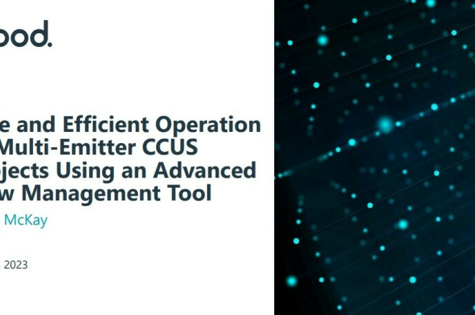 Day 3 - Safe and efficient operation of multi emitter CCUS projects using an advanced flow management tool